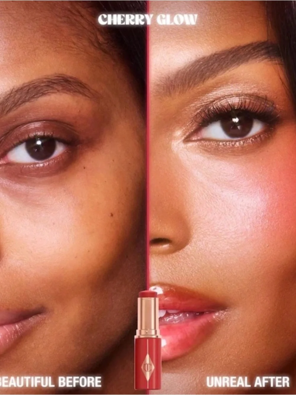 Charlotte Tilbury Unreal Lip + Cheek Glow Blush Stick